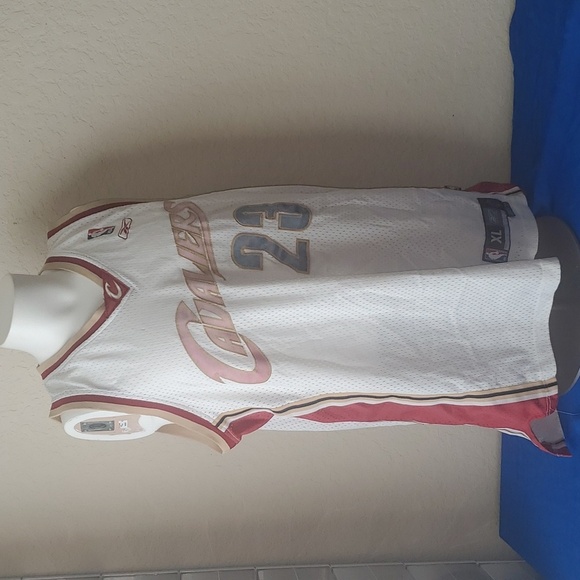 NBA Cleveland Cavaliers Cavs Reebok Player Issue jersey #23 Lebron James… - Picture 7 of 16